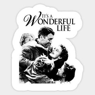 It's a Wonderful life Sticker